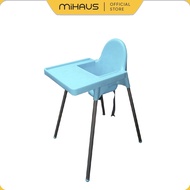 IMMEDIATELY ORDER MIHAUS Baby Dining Chair Baby Chair Baby High Chair color choice Complete with Tab