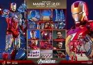 放訂單  MMS688 Iron Man Mark VI 2.0 with Suit-up Gantry HOTTOYS Hot toys