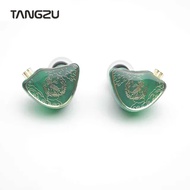 TANGZU WAN ER SG Hifi di telinga baru 10mm pemacu dinamik Earphone IEM logam komposit diafragma N52 