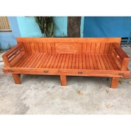 [Trả góp 0%] Ghế gấp thành giường  gỗ sồi Giường Gấp Trường Kỷ Gỗ Sồi