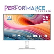 MSI PRO MP251W E2  24.5"/FHD/Flatscreen/IPS/120Hz WHITE MONITOR (3 YEARS WARRANTY BY CORBELL TECHNOL
