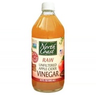 North Coast Organic Raw Unfiltered Apple Cider Vinegar 有機生蘋果醋 32oz / 946mL 022014420322