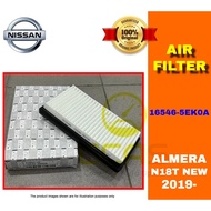 100% NISSAN AIR FILTER ALMERA 1.0 N18T NEW 2019-  16546-5EK0A