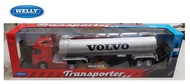 WELLY 1:32 SUPER HAULIER METAL DIE CAST VOLVO FH12 OIL TANKER TRUCK (RED) MODEL COLLECTION 32632W