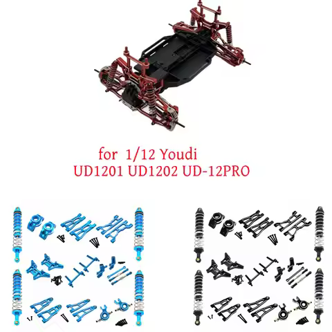 Metal Upgrade And Modification Kit Suitable For Youdi UD1201 UD1202 UD-12PRO RC Car Spare Parts
