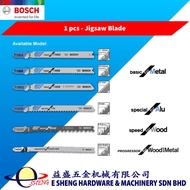 Bosch 1pcs T118G T118A T118B T127D T144D T345XF Jigsaw Blade for Metal Wood Aluminium / Mata Gergaji