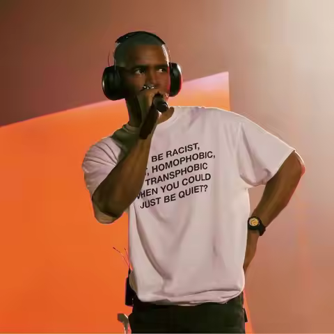 Men's t-shirts With Slogan WHY BE RACIST, SEXIST, HOMOPHOBIC, OR TRANSPHOBIC WHEN YOU COULD JUST BE 