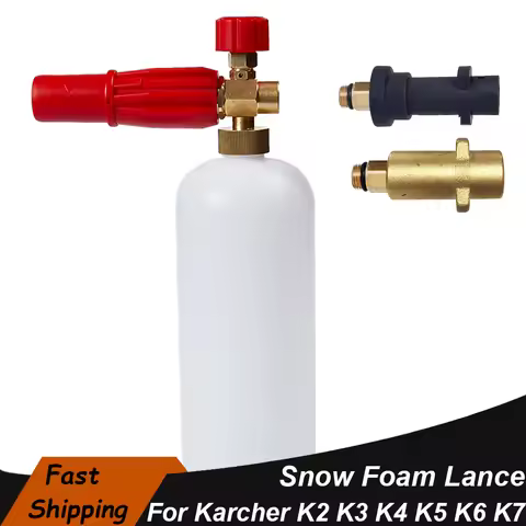 Snow Foam Lance For Karcher K2 K3 K4 K5 K6 K7 High Pressure Washer Foam Generator Foam Nozzle For Ka