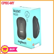 <CPEC> Wireless Optical Mouse for LOGITECH M220 Silent for Currys Black 1PC
