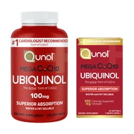 Qunol Mega Ubiquinol CoQ10 100 mg