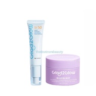 Glad2glow Glowing Moisturizer Cream Package + Light Sunscreen Gel SPF 50 PA+++