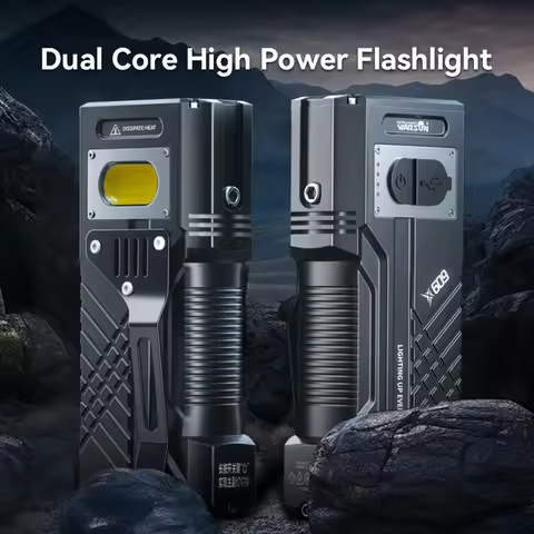 Warsun 3000Lm Powerful LED Flashlight X609 Rechargeable Torch Light Flashlight Tactical Lantern Long