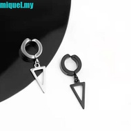 MIQUEL Cross Clip Earring Female Fake Piercing Cool Drop Earring Hip Hop Punk Non-Piercing Earring