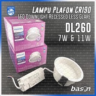 PHILIPS DL260 LED Recessed Downlight 7W 11W CRI90 - Color Accuracy Ceiling Light