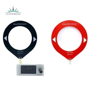 Mini Portable Radio 1.9inch IPS Screen Pocket Radio withAntenna All Band Radio Receiver HF SW MW VHF