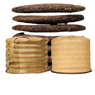 Natural Herbal Detox Puer Tea Cake 2499g Ripe Black Tea 7 Pack Chinese Traditional