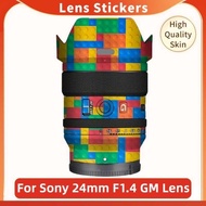 FE 24 1.4 GM Decal Skin Vinyl Wrap Film Lens Body Protective Sticker Protector Coat For Sony 24mm F1