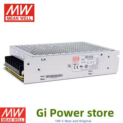 RD-85 85W Dual Output Mean Well 5V 12V 24V switching power supply RD-85A RD-85B D-60A/60B NED-75A/75