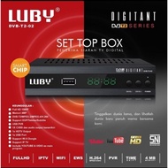 Terbaik Set Top Box Tv Digital Luby T2-02 / Receiver Tv Digital Luby