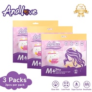 Andlove Menstrual Pants Sanitary Pad 卫生裤夜安裤  3Pack/9Pcs Soft Cotton