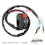 Domino right switch on/off + universal switch