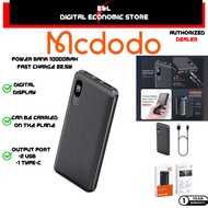 【1Yr Warranty】 MCDODO MC 604 605 Digital Display Power Bank 20000 10000 mAh 22.5W PD + QC