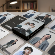 LINXX 55 Pieces JungKook SEVEN Album Lomo Card Kpop Photocards Collection  LINXX 55 Keping JungKook 