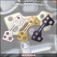 Aluminum Instrument Panel For Honda CB1300 CB400 Super Four SP SF CB1300SF Dash Bezel Stiker Dust Me