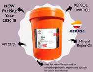 Repsol 10W CF/SF Engine Oil 18 Liter