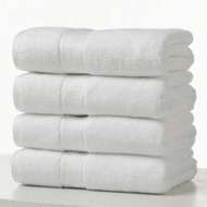 paket murah 5 pcs Handuk MUTIA Jumbo Ukuran 70 x 140 cm - Putih / Handuk Mandi / Handuk Dewasa / Han