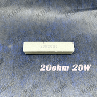 Resistor ตัวต้านทาน 8.2ohm 20W 10ohm 20W 15ohm 30W 20ohm5w DUMMY LOAD 20ohm 20W