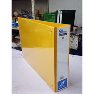 East-File A3 PVC Ring File Color 2D Ring 50mm