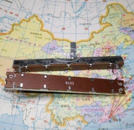 2PCS SC6021N Mono B10K B103 75MM Straight Slide Push Pull Potentiometer Dimming Console Mixer 3 Feet