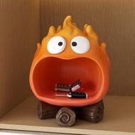 Cartoon Cartoon Cute Creative Flame Entrance Entrance Living Room Key Storage Tray Home Gift Decorat