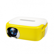 Others - 860微型迷你投影儀家用高清1080p便攜led小型家庭投影機（黃白色）