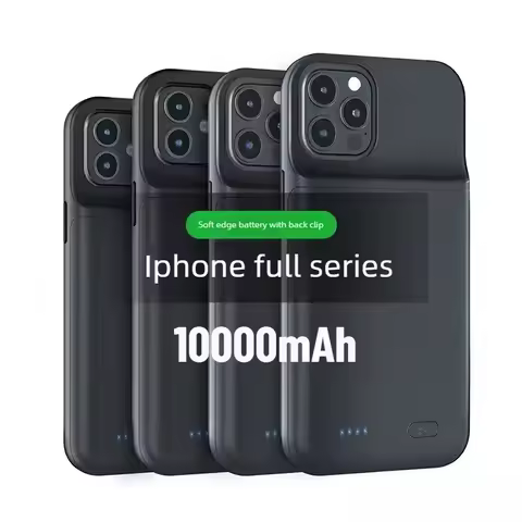 10000mAh Battery Charger Case for Iphone 13 12 11 14 15 Plus 16 Pro Max Mini Power Bank