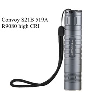 Original Convoy S21B Flashlight 519A LED high CRI 12 groups Temperature Protection Camping Hiking Li