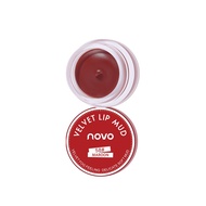 NOVO NOVO Silk Matte Velvet Jelly Lip Mud Lip Cheek Dual-use Matte Matte Student Style Cheap Not Eas
