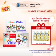 Doppelherz Kinder Visio Eye Chewable Tablets - Supports Healthy Baby's Eyes, Good Vision (Box of 60 