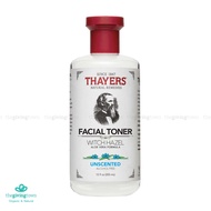 โทนเนอร์ THAYERS Facial Toner Witch Hazel Unscented 355 มล. THAYERS โทนเนอร์ โทนเนอร์ฝาแดง 🔴 ของแท้ 100% | THAYER