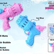 Angel bubble gun Mainan bubble gun angel pistol bubble gatling gun