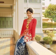 เสื้อย่าหยา เคบาย่า Kebaya ชุดประจำเมืองภูเก็ต เนื้อนิ่ม ใส่สบาย