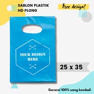 Sablon Plastik HD Plong 25x35 Packaging