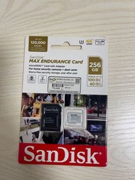 Sandisk - 256GB Max Endurance UHS-1 micro SDxC 記憶卡