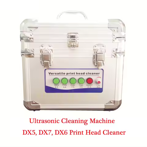110v/220v Ultrasonic Cleaning Machine Ultrasonic Print Head Cleaner March DX5 DX6 DX7 Printhead /Pro