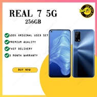 100% Original Realm 7 5G 8GB + 256GB ( 2nd Phone Secondhand Used Terpakai Condition Grade A)