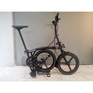 PIKES 9 SPEED MATT BLACK with Carbon Rim