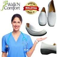 Kasut Sarung Putih berjahit/kasut jururawat putih/kasut staff nurse/nurse working shoe