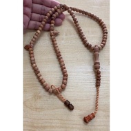 TASBIH KAYU ZAITUN TUA MESIR with 3 FREE 🎁 8mm dan 9mm/99 biji ASLI TANPA CAT DAN TANPA BAU tambahan