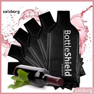 <salzburg>  Wine Bag for Travel Wine Bottle Protector 4 Pcs Reusable Wine Bottle Travel Bags – Leak 